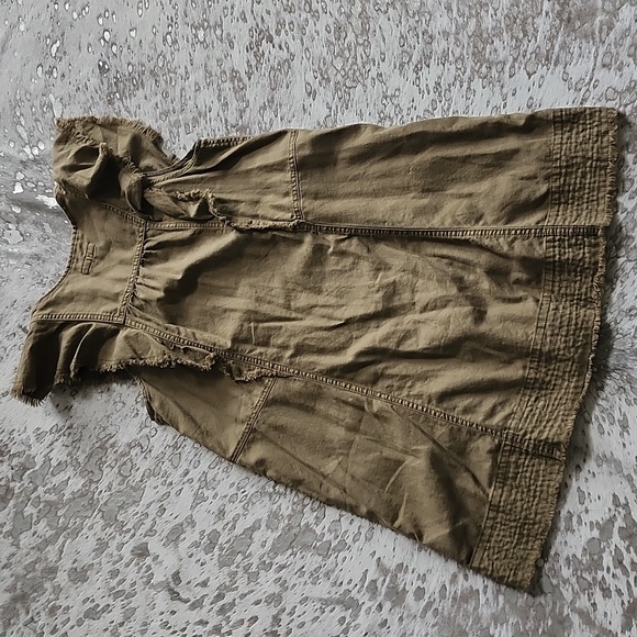 Anthropologie Pilcro Flutter Sleeve Tunic Mini Dress SzM - Picture 9 of 9